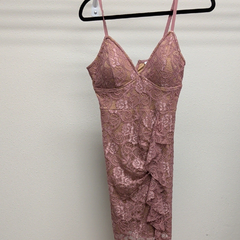 G by Guess Pink Lace Chemise